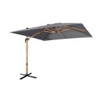 Parasol d�port� carr� 3 x 3m haut de gamme