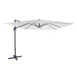 Parasol dport carr, aluminium anthracite, 300x300cm