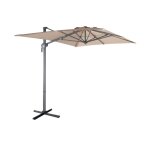 Parasol dport rectangulaire 2x3m beige