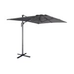 Parasol dport rectangulaire 2x3m gris