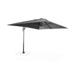 Parasol dport rectangulaire 3x4m excentr inclinable
