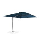 Parasol dport rectangulaire 3x4m excentr inclinable
