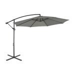 Parasol dport rond hardelot d300cm kaki
