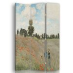 Paravent le champ des coquelicots - claude monet 110x150cm (3 volets) Paravent le champ des coquelicots - claude monet 110x150cm (3 volets)