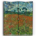 Paravent le champ des coquelicots - van gogh 145x180cm (4 volets) Paravent le champ des coquelicots - van gogh 145x180cm (4 volets)