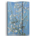 Paravent - cloison amandier en fleurs - van gogh cm 110x150 (3 volets)