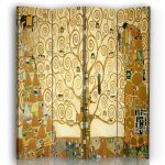 Paravent - cloison l'arbre de vie - gustav klimt 145x180cm (4 volets) Paravent - cloison l'arbre de vie - gustav klimt 145x180cm (4 volets)