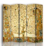 Paravent - cloison l'arbre de vie - gustav klimt 180x170cm (5 volets) Paravent - cloison l'arbre de vie - gustav klimt 180x170cm (5 volets)
