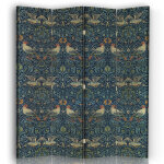 Paravent - cloison bird - william morris 145x170cm (4 volets) Paravent - cloison bird - william morris 145x170cm (4 volets)