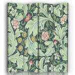 Paravent floral wallpaper - william morris 145x180cm (4 volets) Paravent floral wallpaper - william morris 145x180cm (4 volets)