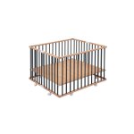 Parc pliant carr gaby - hybride kaki pour bb