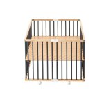 Parc pliant gaby hybride anthracite - confort de votre bb