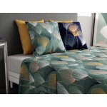 Parure de draps coton imprimée + taie 180x290 cm Parure de draps coton imprimée + taie 180x290 cm