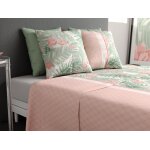 Parure de draps coton imprimée + taie 180x290 cm Parure de draps coton imprimée + taie 180x290 cm