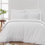 Parure housse de couette + 2 taies 65x65 cm blanc 260x240 cm Parure housse de couette + 2 taies 65x65 cm blanc 260x240 cm