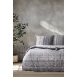 Parure de lit 1 personne 140x200 cm coton imprim