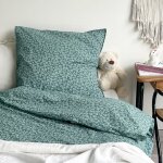 Parure de lit 1 personne coton bio * housse de couette + taie