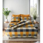 Parure de lit 2 personnes 200x200 cm flanelle de coton imprim�