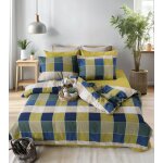 Parure de lit 2 personnes 240x220 cm flanelle de coton imprim�