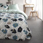 Parure de lit coton 2 personnes imprimé floral sunshine Parure de lit coton 2 personnes imprimé floral sunshine