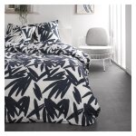 Parure de lit coton 2 personnes imprim graphique 220x240 cm