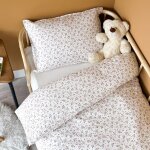 Parure de lit coton bio * housse de couette 100x140 cm + taie