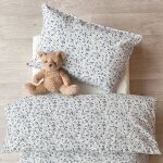 Parure de lit coton bio * housse de couette 100x140 cm + taie