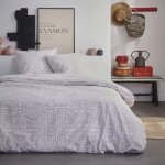 Parure de lit imprim graphique 220x240 cm