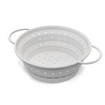 Passoir pliable en silicone avec poignes 26x11cm