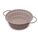 Passoir pliable en silicone avec poignes 26x11cm