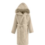 Peignoir enfant à capuche 400 g / m² sable 08 / 10 ans Peignoir enfant à capuche 400 g / m² sable 08 / 10 ans