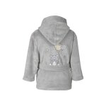 Peignoir enfant polaire doux & chaud gris cendr 05 / 06 ans