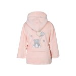 Peignoir enfant polaire doux & chaud poudre 05 / 06 ans