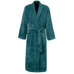 Peignoir �ponge homme femme col ch�le 400 g / m� denim xl