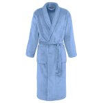 Peignoir polaire chaud & doux cobalt s Peignoir polaire chaud & doux cobalt s