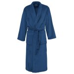 Peignoir polaire chaud & doux denim m