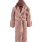 Peignoir polaire mixte  capuche nude s