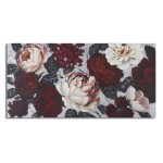 Peinture sur toile multicolore fleurs 150x3, 8x76 cm