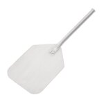 Pelle à pizza professionnelle rectangle en aluminium gris l 22, 9 cm Pelle à pizza professionnelle rectangle en aluminium gris l 22, 9 cm