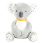 Peluche bb gris velours