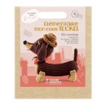 Ma peluche en crochet teckel