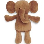 Peluche lphant caramel (37 cm)