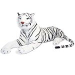 Peluche géante tigre blanc Peluche géante tigre blanc
