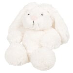 Peluche lapin blanc