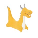 Peluche mini - dragon 100% coton orange Peluche mini - dragon 100% coton orange