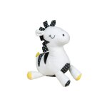 Peluche pluche et pompon z�bre (22 cm)