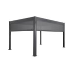 Pergola bioclimatique aluminium et acier 4x3m, store 3m, store 4m Pergola bioclimatique aluminium et acier 4x3m, store 3m, store 4m