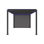 Pergola bioclimatique aluminium motorisée 4x3m led, store 3m Pergola bioclimatique aluminium motorisée 4x3m led, store 3m