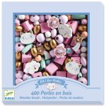 Perles et bijoux perles bois - arc - en - ciel