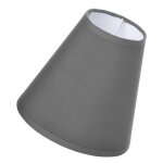 Petit abat - jour gris fonc 15 cm